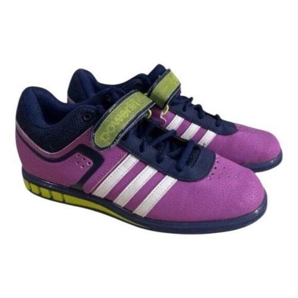 Adidas Powerlift 2.0 Women Weightlifting Shoes Size 7.5 Purple Trainers Athletic - Picture 12 of 12